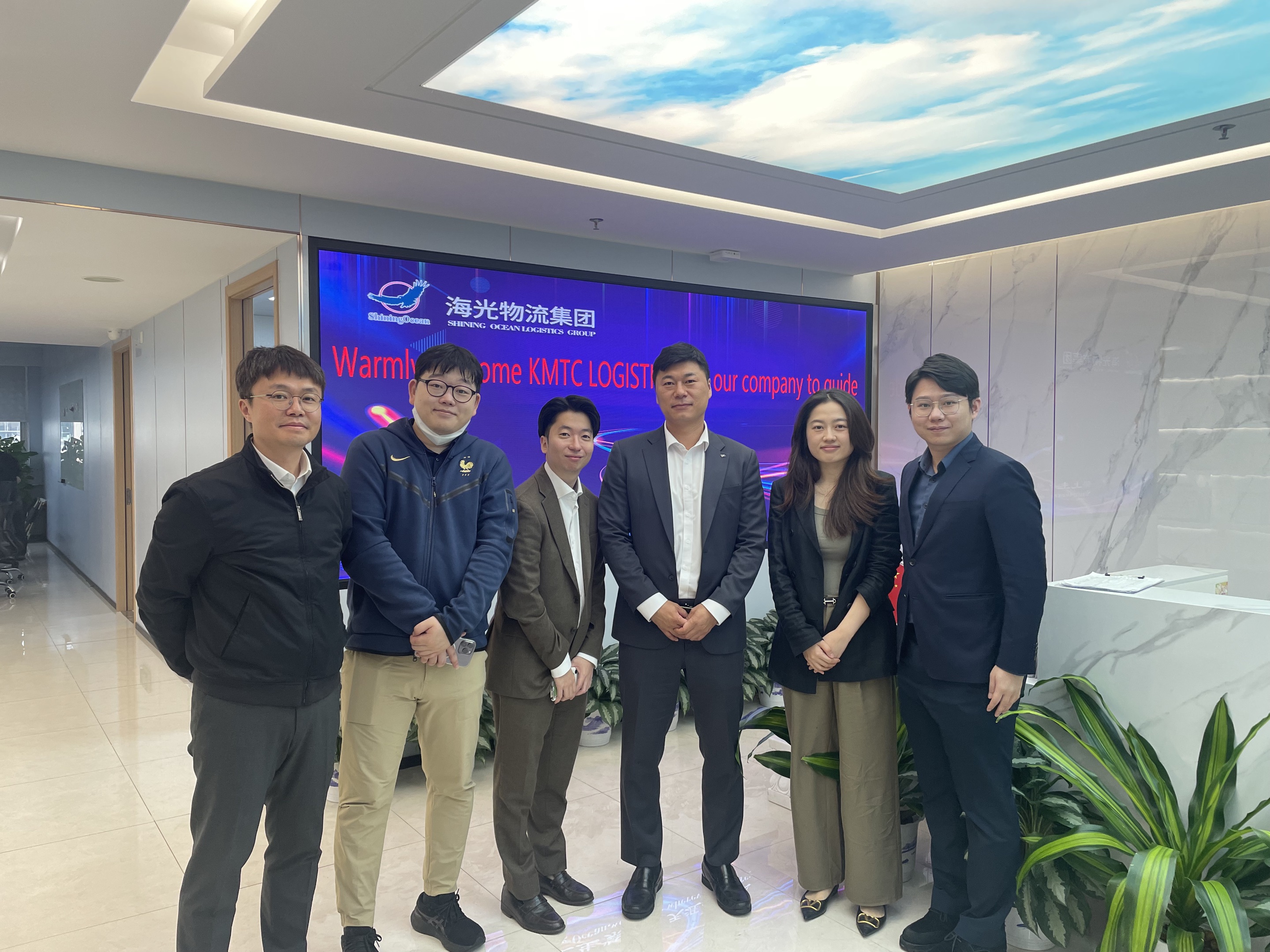 KMTC Logistics 韓國總部蒞臨海光