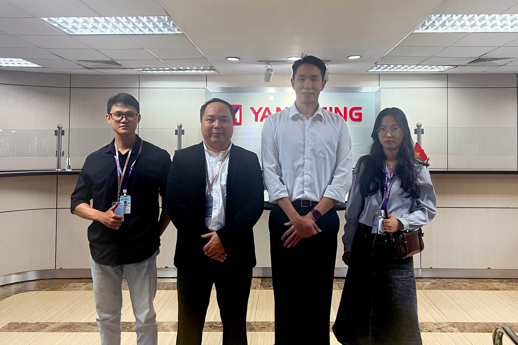越南分公司張總拜訪YML